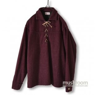 OLD RACE-UP WOOL SHIRT