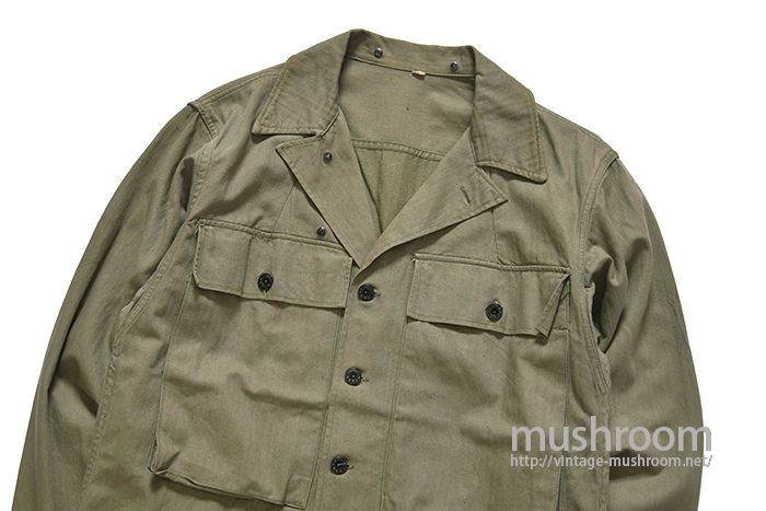 WW2 U.S.NAVY HBT UTILITY JACKET - 古着屋 ｜ mushroom