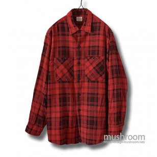 PENNEY'S PRINT FLANNEL SHIRT