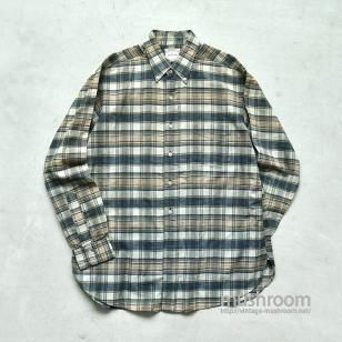 SAKS FIFTH AVENUE PLAID MADRAS COTTON L/S BD SHIRT