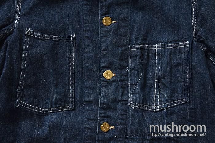 DURA-BILT DENIM COVERALL（ MINT ） - 古着屋 ｜ mushroom