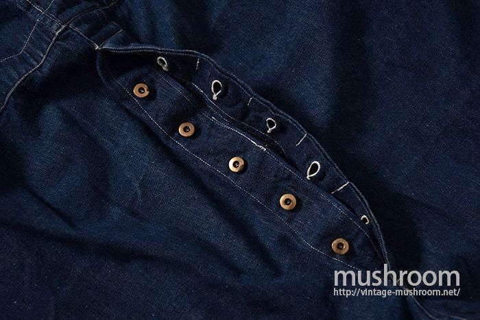 BOSS OF THE ROAD ADVERTISING DENIM WAIST OVERALLS - 古着屋 BOSS OF THE ROAD ADVERTISING DENIM WAIST OVERALLS - 古着屋