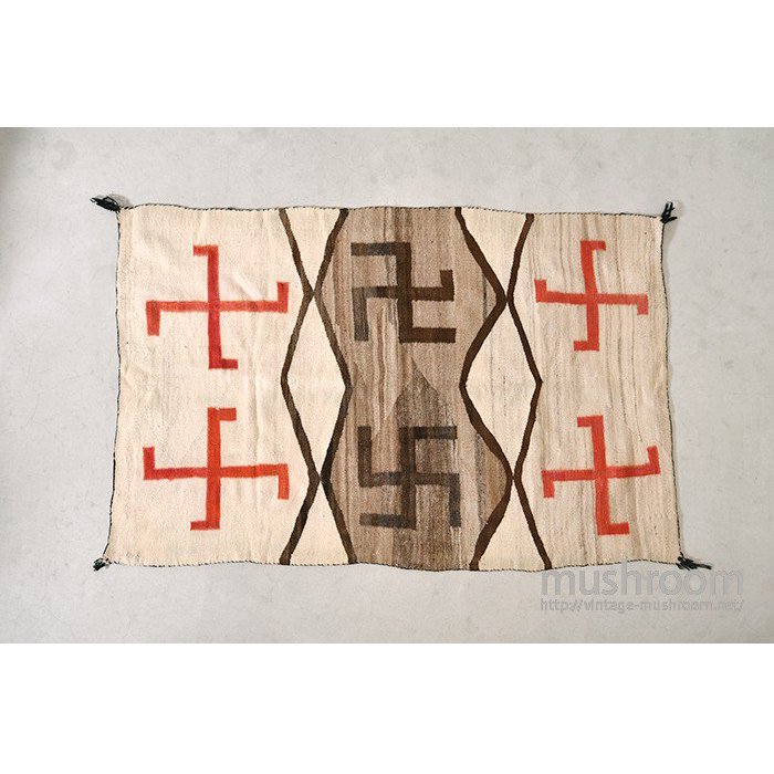 ANTIQUE NAVAJO RUG（SWASTIKA） - 古着屋 ｜ mushroom(マッシュルーム 