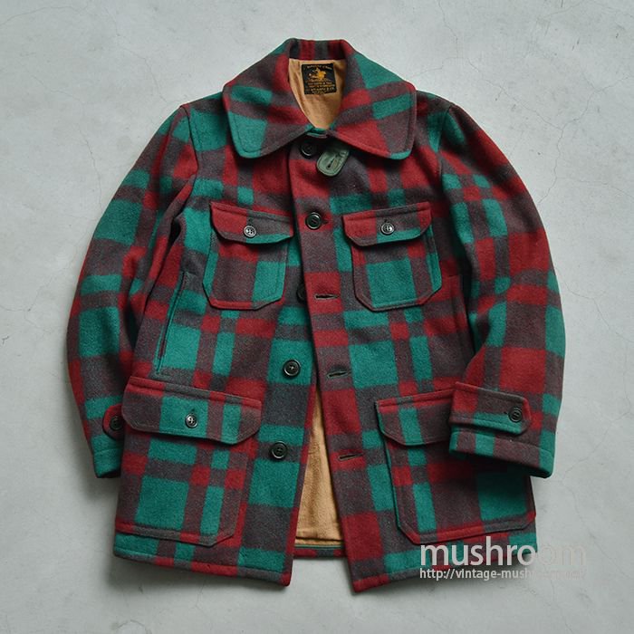 J.O.BALLARD.CO PLAID WOOL HUNTING JACKET - 古着屋 ｜ mushroom(マッシュルーム)  ヴィンテージクロージングストア