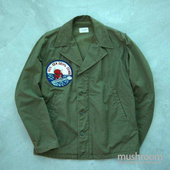 U.S.NAVY N-4 JACKET WITH SQUADRON PATCH