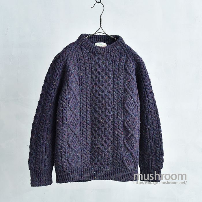 OLD FISHERMAN'S CABLE KNIT SWEATER
