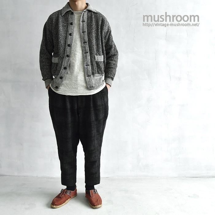 SPORTSWEAR SALT&PEPPER SWEAT CARDIGAN - 古着屋 ｜ mushroom