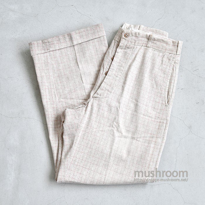 OLD COTTON  WORK TROUSER