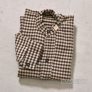 OLD PLAID MINERS SHIRT 15/DEADSTOCK 