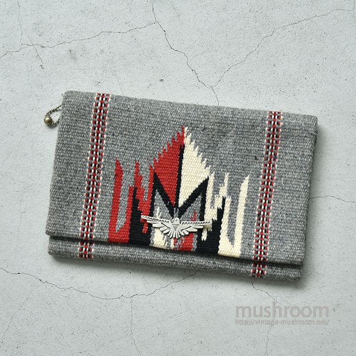 OLD HAND WOVEN CHIMAYO PURSE（ DEADSTOCK ） - 古着屋 ｜ mushroom