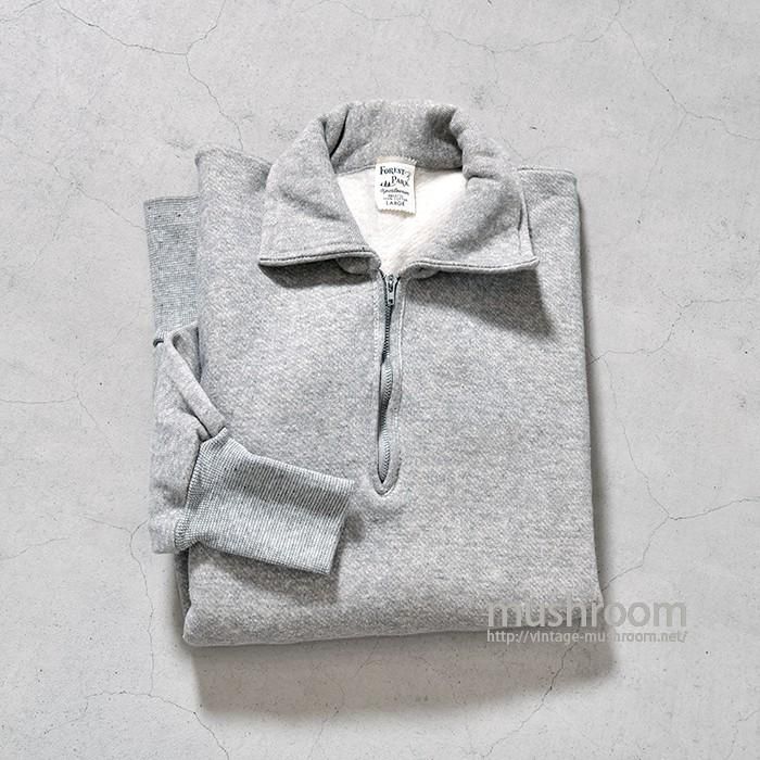 FOREST PARK HALF-ZIP SWEAT SHIRT（ L/DEADSTOCK ） - 古着屋