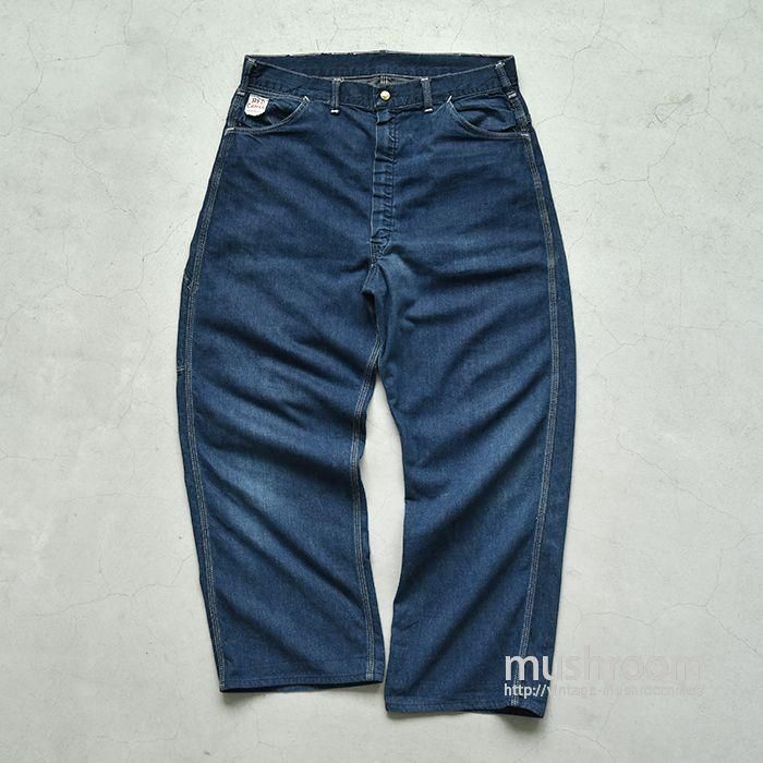RED CAMEL DENIM PAINTER PANTS - 古着屋 ｜ mushroom