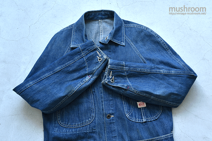 WW2 COWDEN DENIM COVERALL - 古着屋 | mushroom WW2 COWDEN DENIM COVERALL - 古着屋 | mushroom