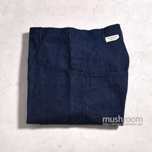 WW2 USN DUNGAREE DENIM TROUSER 32/ALMOST DEADSTOCK 