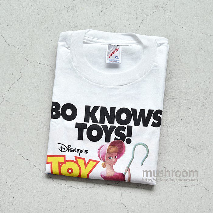 TOY STORY PROMO BO KNOWS TOYS  TEE（XL/DEADSTOCK） 