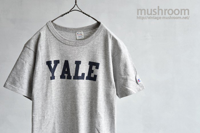 在庫あり/即出荷可】 80s90s ビンテージ フットボールTシャツ YALE champion - Tシャツ/カットソー(半袖/袖なし)