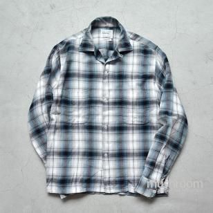 TOWNCRAFT SHADOW PLAID RAYON BOX SHIRT