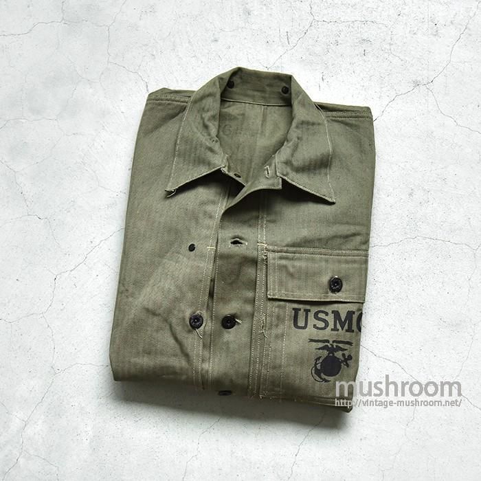 USMC P-44 HBT UTILITY JACKET（36/DEADSTOCK） - 古着屋 ｜ mushroom