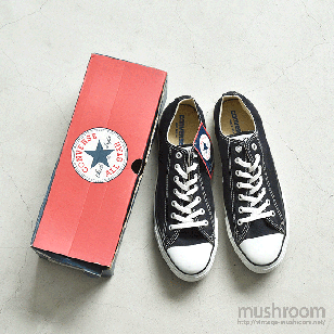 CONVERSE ALL-STAR LO CANVAS SHOES 11H/DEADSTOCK 