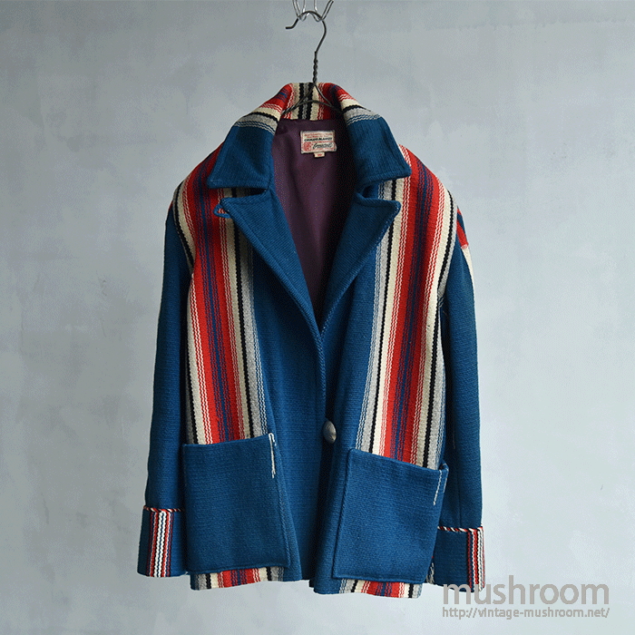 GANSCRAFT CHIMAYO JACKET - 古着屋 ｜ mushroom(マッシュルーム