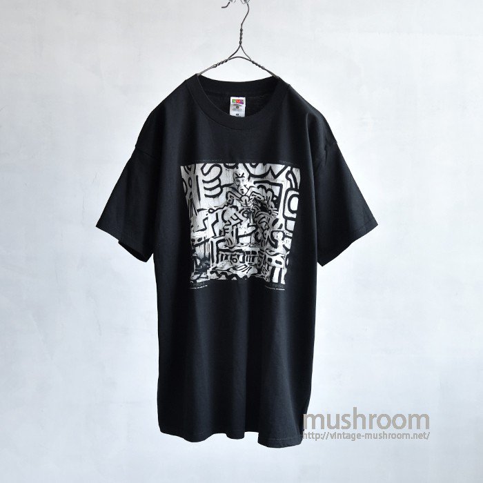 KEITH HARING PHOTO T-SHIRT（XL/DEADSTOCK）