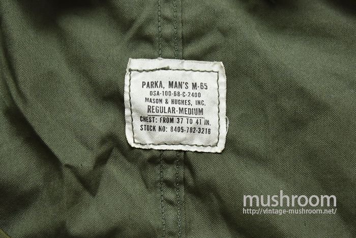 U.S.ARMY M-65 FISHTAIL PARKA（ M/ALMOST DEADSTOCK ） - 古着屋