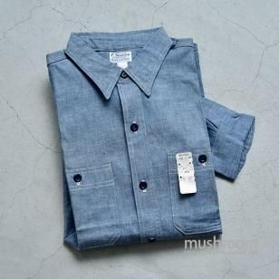 SEARS CHAMBRAY WORK SHIRT 16H/DEADSTOCK  