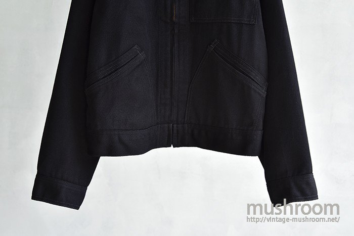 Lee BLACK WHIP CODE WORK JACKET（38/ALMOST DEADSTOCK） - 古着屋