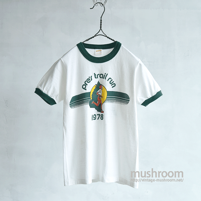 WINDMILL NIKE LOGO RINGER T-SHIRT(PRE'S TRAIL RUN) - 古着 WINDMILL NIKE LOGO RINGER T-SHIRT(PRE'S TRAIL RUN) - 古着
