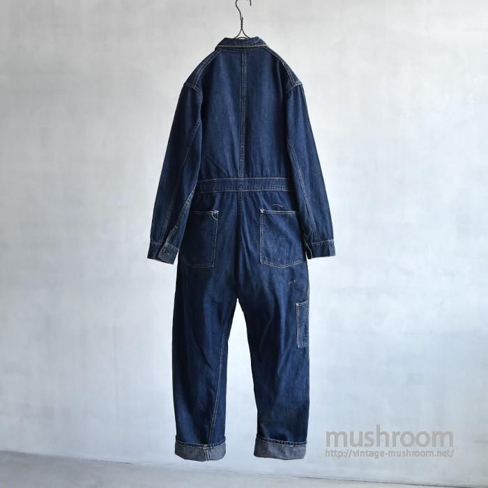 値下げ Lee DURA-BILT denim cover-all DURA-BILT DENIM ALL IN ONE - 古着屋 ｜ mushroom