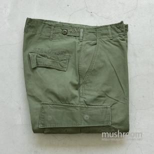 U.S.ARMY JUNGLE FATIGUE PANTSS-SHORT/2ND