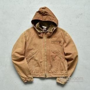 CARHARTT BROWN DUCK WORK JACKET