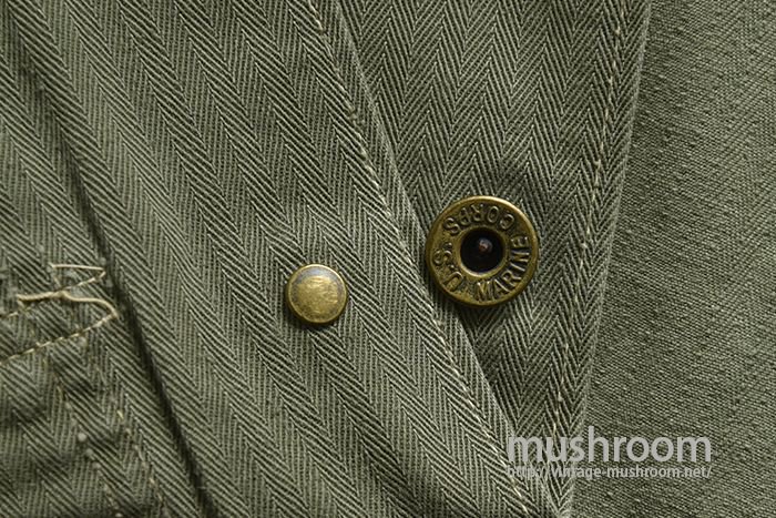 USMC P-44 TWO TONE HBT JACKET - 古着屋 ｜ mushroom(マッシュルーム