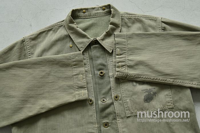 USMC P-44 TWO TONE HBT JACKET - 古着屋 ｜ mushroom(マッシュルーム