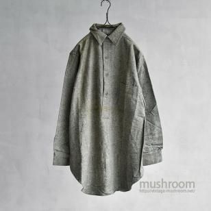 OLD WOOL WORK SHIRT WITH CHINSTRAPDEADSTOCK
