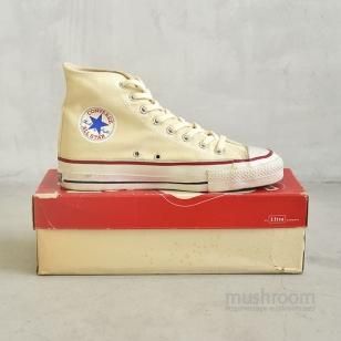 CONVERSE ALL-STAR HI  CANVAS SHOES 8/ALMOST DEADSTOCK 