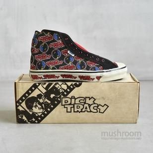 VANS DICK TRACY CANVAS SHOES9/DEADSTOCK