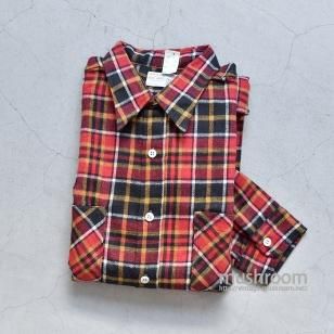 BIG MAC PLAID FLANNEL SHIRTXL/DEADSTOCK