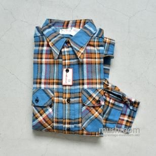 5BROTHER PLAID FLANNEL SHIRTXL/DEADSTOCK