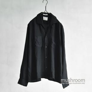 CAMPUS BLACK RAYON BOX SHIRT