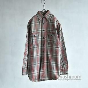 TRENTON PLAID FLANNEL WORK SHIRTMINT