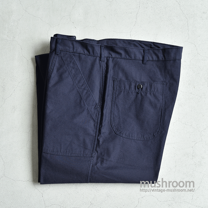 U.S.NAVY UTILITY COTTON TROUSERS（ 40R/ALMOST DEADSTOCK ）