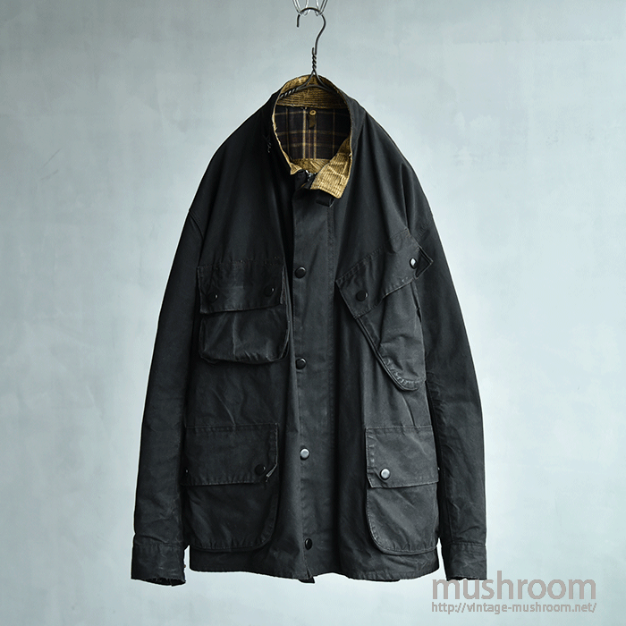 BARBOUR INTERNATIONAL WAXED JACKET（ONE CROWN） - 古着屋 