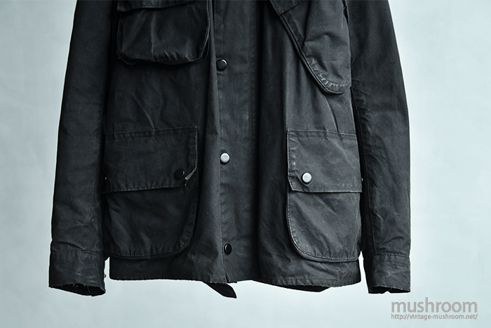 BARBOUR INTERNATIONAL WAXED JACKET(ONE CROWN) - 古着屋 BARBOUR INTERNATIONAL WAXED JACKET(ONE CROWN) - 古着屋