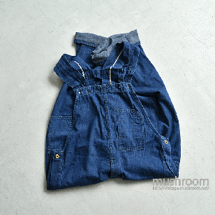 WHITE FIELD DENIM OVERALL