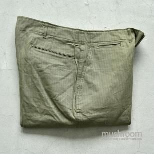 U.S.ARMY HBT TROUSERS38-31/DEADSTOCK 