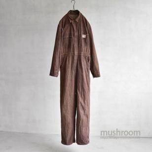 WW2 NUNNALLY'S BROWN DENIM ALL IN ONE