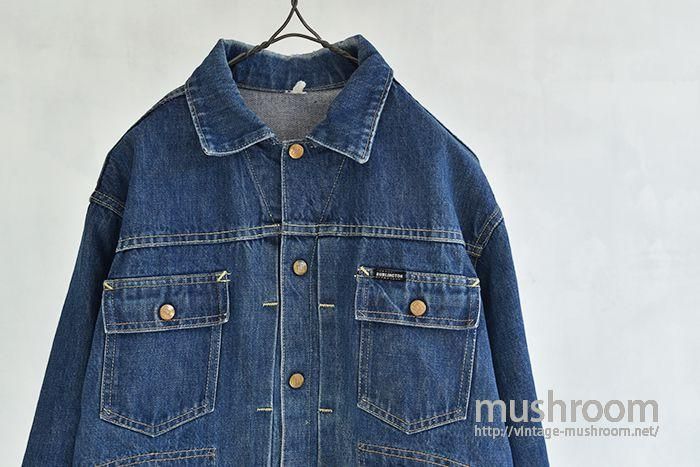 BURLINGTON DENIM JACKET - 古着屋 ｜ mushroom(マッシュルーム