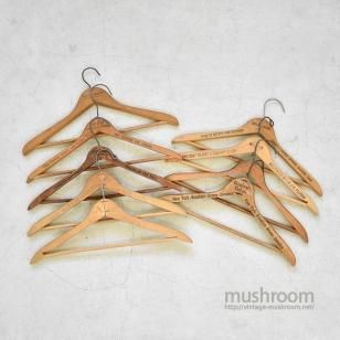 VINTAGE ADVERTISING WOOD HANGER