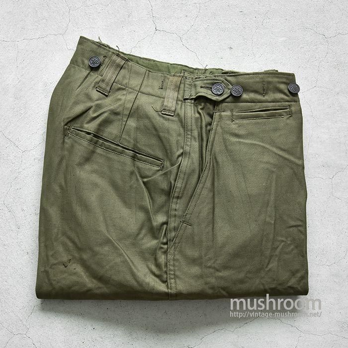 U.S.ARMY M-43 FIELD TROUSERS（30-32/DEADSTOCK ） - 古着屋 ...